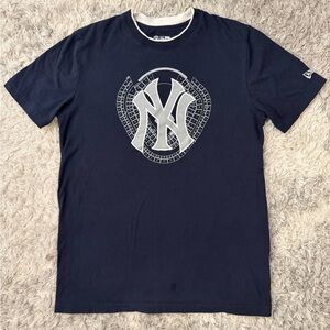 New Era Dark Blue Graphic Tee